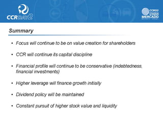 Ccr day2 presentation