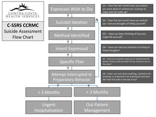 Suicide Prevention Workflow Primary Care | PDF