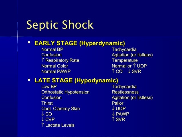 septic shock อาการ case