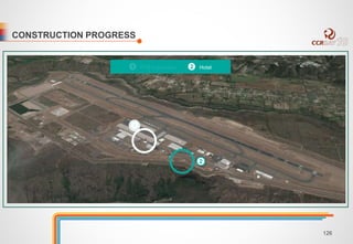 CONSTRUCTION PROGRESS 
1 PTB Expansion 2 Hotel 
1 
2 
126 
 