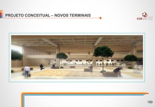 PROJETO CONCEITUAL – NOVOS TERMINAIS
150
 