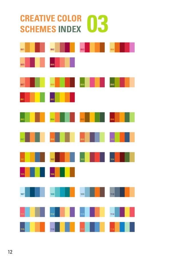 240 ชุดสีพร้อมใช้ Creative Color Schemes