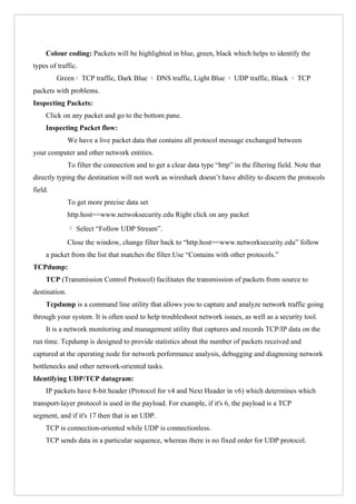 Packet Analysis Guide Color Coded CCS354 Network Security Manual ...(1).docx