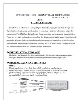 CCS367-Storage-Technologies-Lecture-Notes-1.pdf