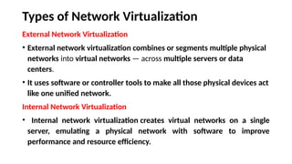 Multiple Virtual Network Operator Type CCS372 Unit 3.pptx - VIRTUALIZATION : NETWORK | PPTX