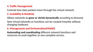 CCS372 Unit 3.pptx - VIRTUALIZATION : NETWORK | PPTX