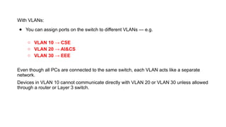 CCS372 Unit 3.pptx - VIRTUALIZATION : NETWORK | PPTX