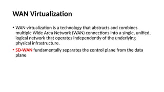 CCS372 Unit 3.pptx - VIRTUALIZATION : NETWORK | PPTX