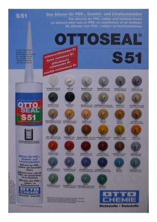 Coloris OTTO - couleurs silicone 