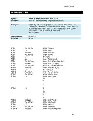 Manual pic c | PDF