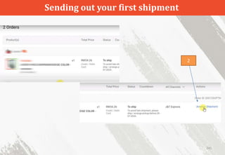 Sending out your first shipment
241
2
 
