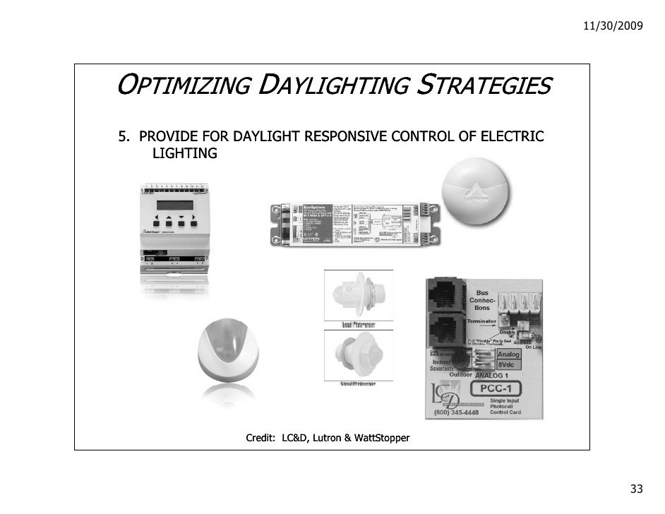 Optimizing Daylighting Strategies
