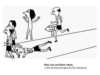 Who I Am and What I Want,
a film by David Shrigley & Chris Shepherd
 