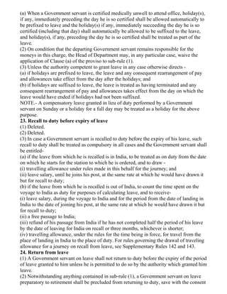 Ccs(leave rule)1972 DOC