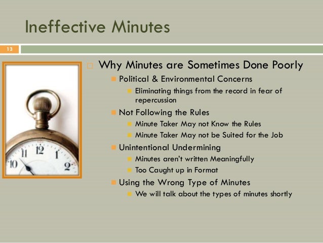 typing meeting minutes