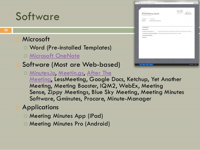 meeting minutes template google docs
