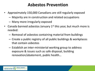 Image result for Understanding the Major Workplace Causes of Cancer in Canada | PPTX