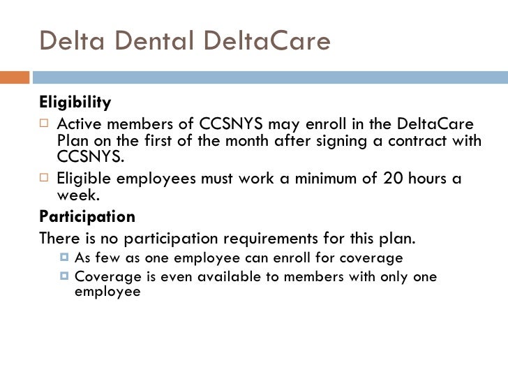 What plans are available from Delta Dental of New York?