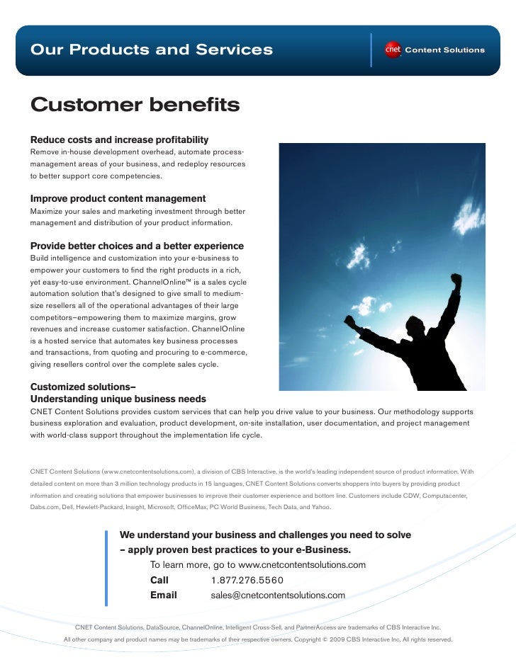 CNET Content Solutions Products