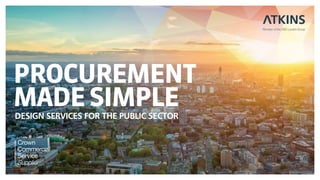 PROCUREMENT
MADESIMPLEDESIGN SERVICES FOR THE PUBLIC SECTOR
 