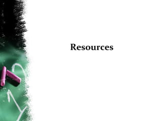 Resources

 