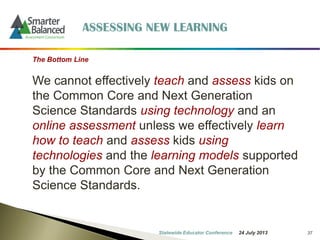 7 October 2014 
Information Updated 
37 
TEACHERS WILL HAVE TO HELP ALL STUDENTS: 
•EXTERNALIZE THEIR THINKING; 
•LISTEN CAREFULLY TO ONE ANOTHER AND TAKE ONE ANOTHER SERIOUSLY; 
•DIG DEEPER INTO THE DATA AND EVIDENCE FOR THEIR POSITIONS; 
•WORK WITH THE REASONING OF OTHERS. 
 