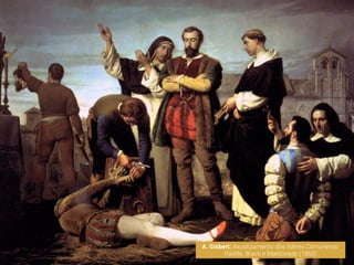 A. Gisbert: Axustizamento dos líderes Comuneros:
Padilla, Bravo e Maldonado (1860)
 
