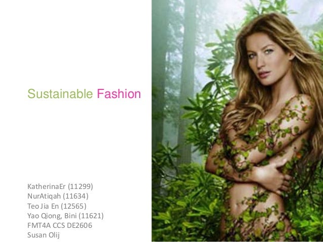 research on sustainable fashion