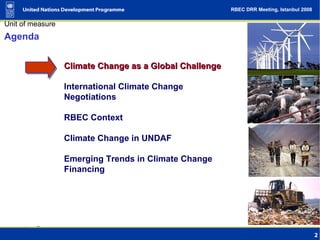 Climate Change as Human Development Challenge (UNDP presentation) | PPT