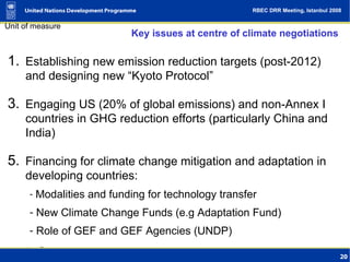 Climate Change as Human Development Challenge (UNDP presentation) | PPT