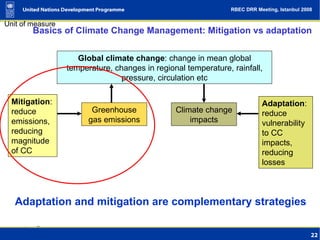 Climate Change as Human Development Challenge (UNDP presentation) | PPT