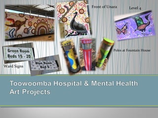 Level 4
Ward Signs
Front of Unara
Poles at Fountain House
 