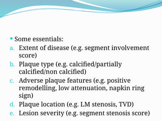 Comprehensive Overview of Coronary CT Angiography in CAD Diagnosis and ...