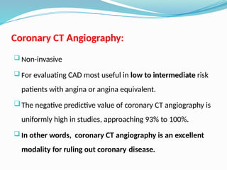 Comprehensive Overview of Coronary CT Angiography in CAD Diagnosis and ...
