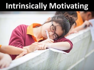 Intrinsically Motivating
 