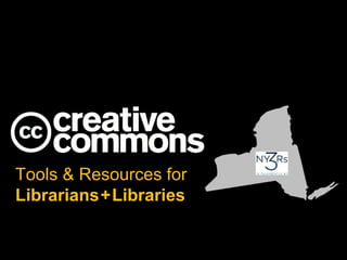 Tools & Resources for
Librarians+Libraries
 