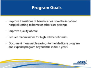 Webinar: Community-based Care Transitions - Reducing Hospital Readmissions