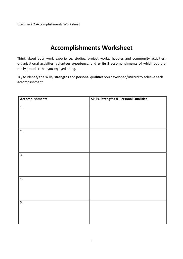 career competence exercise package interpersonal qualities