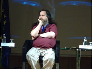 STALLMAN BEVISADE EMPIRISKT ATT EKONOMISK ERSÄTTNING INTE VAR EN FÖRUTSÄTTNING FÖR SKAPANDE… Undantag?  