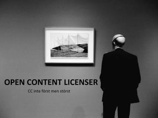 History 2001   2002   2003   2004   2005   CC  Founded 1 mil . licenses 4.7 mil .  CC licenses 20 mil . 