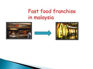 Fast food franchise
in malaysia
 