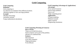 Cloud Computing Techniques - Introduction to Cloud Computing | PPTX