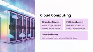 Cloud Computing Techniques - Introduction to Cloud Computing | PPTX