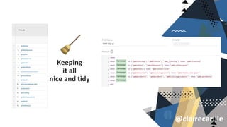 @clairecarlile
Keeping
it all
nice and tidy