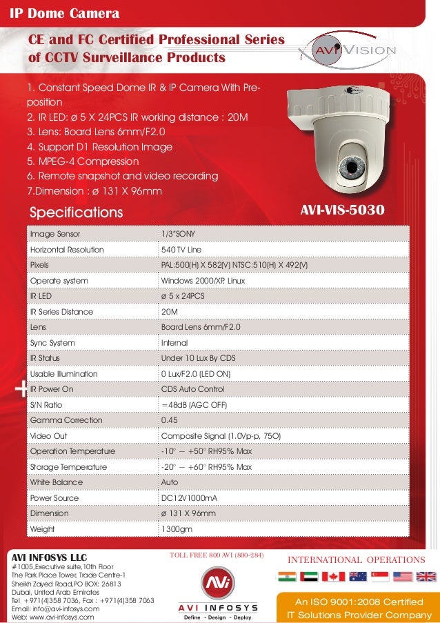CCTV UAE, Network Camera, IP Cameras UAE
