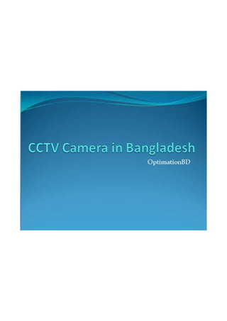 Security Camera bangladesh