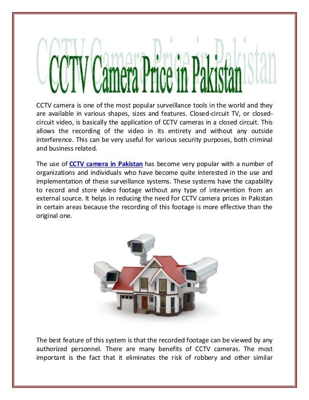 CCTV Camera Installation Lahore