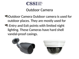 Surveillance Camera Shell Component Comprehensive Guide to CCTV Surveillance Systems: Components, Types ...