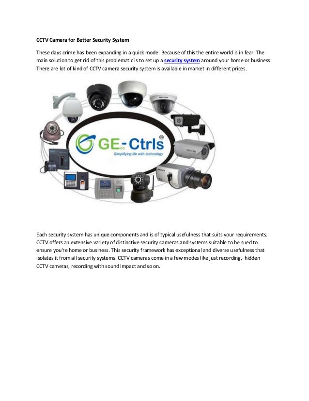 Analogue CCTV Cameras