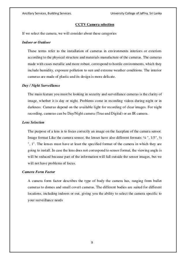 Cctv checklist format pdf image